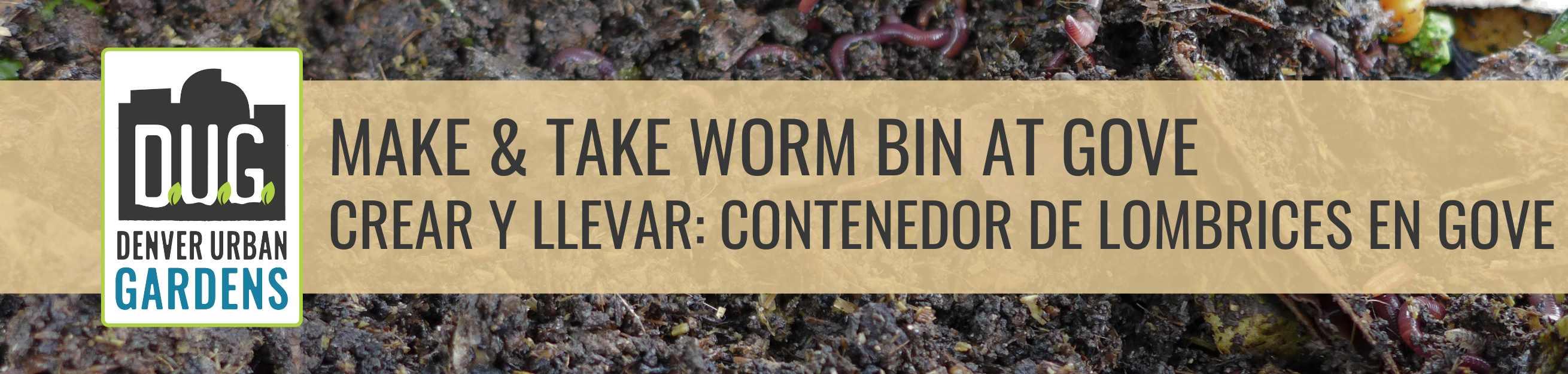 Make & Take Worm Bin