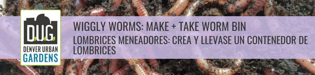 Wiggly Worms: Make + Take Worm Bin