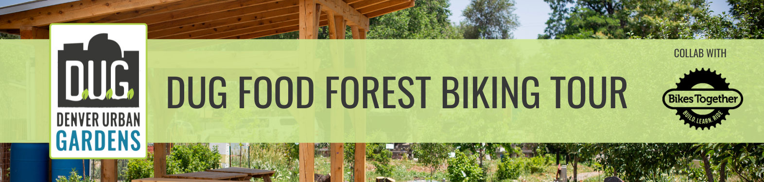 DUG Food Forest Biking Tour