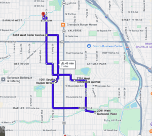 Screenshot 2026-03-03 at 25331 PM - Denver Urban Gardens biking tour map screenshot