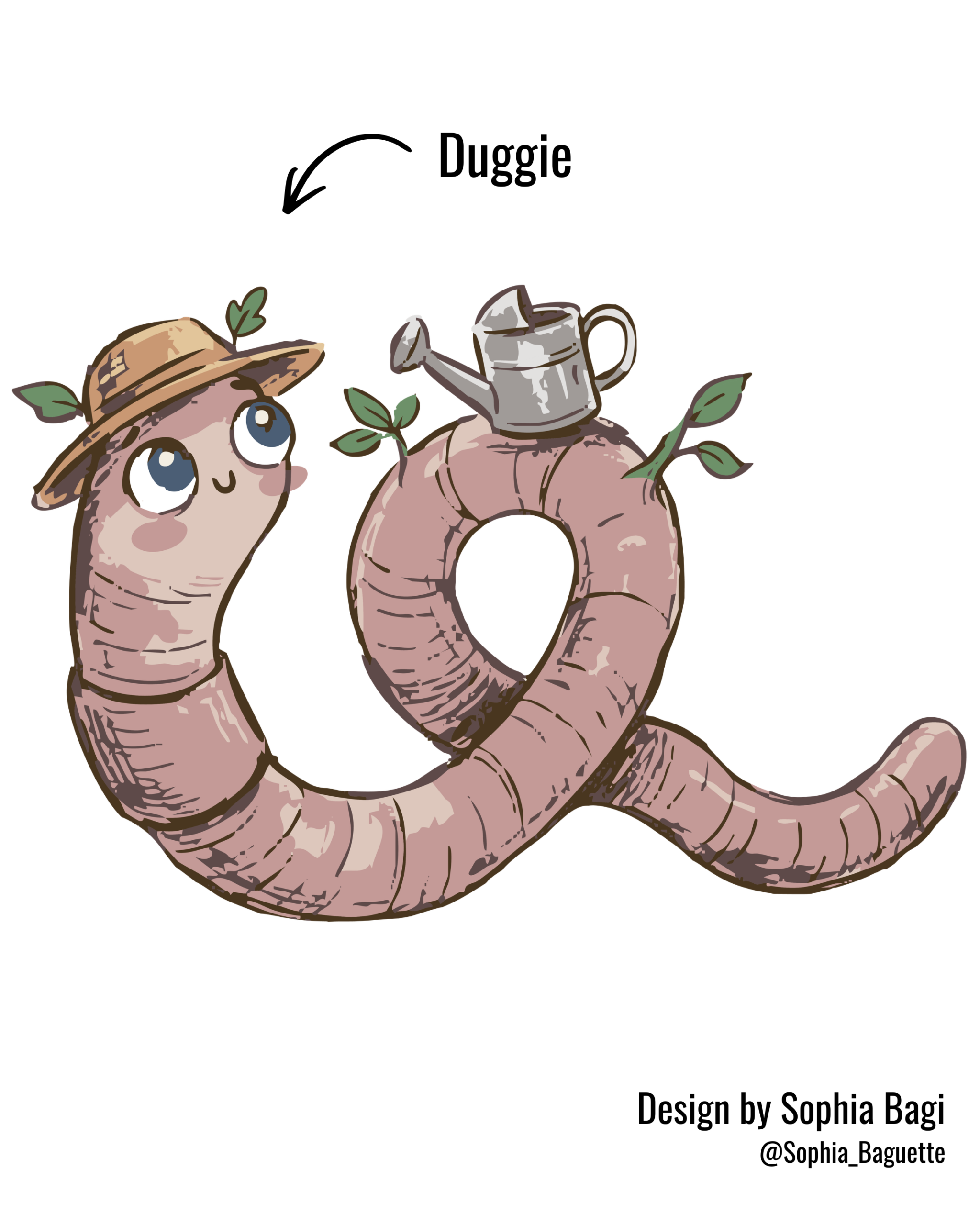 Duggie the worm