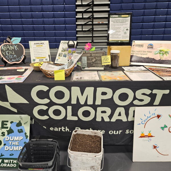 Compost Colorado tabling at brewery