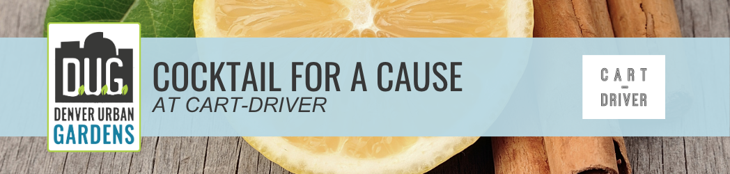 Cocktail for a Cause at Cart-Driver